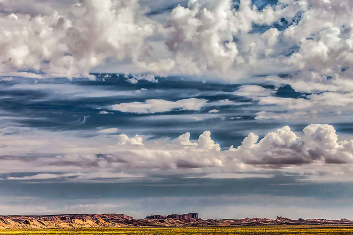 Arizona sky, American West, Arizona, Sky, clouds, Mountains, Landscape
