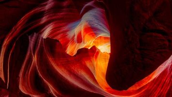 The Heart in Antelope Canyon