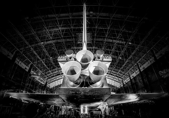 Rocket Engines, NASA, Space Shuttle, Enterprise, Air & Space Museum, Washington DC