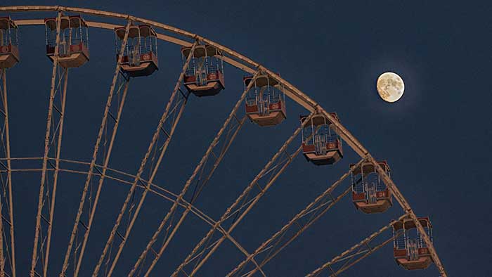 Ferris Wheel Moon