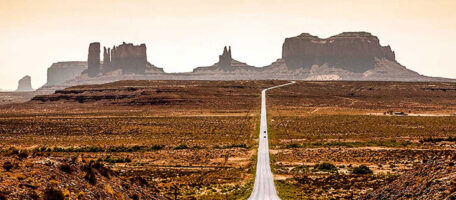 The Road  to Monument Valley