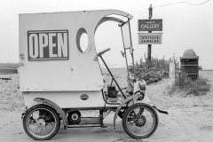 Antique Wooden Vehicle.