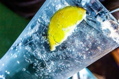 A frosty drink in Provincetown, Cape Cod.