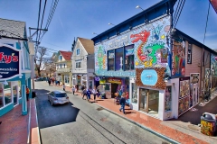 Stores on Commercial Street, Provincetown, Cape Cod