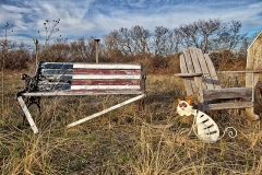 Sculpture on lawn, Provincetown, Cape Cod