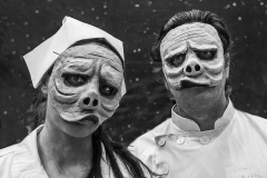 Twilight Zone characters at the Comic Con Convention