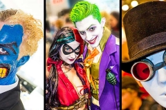 The Joker and Two Face at Comic Con Convention