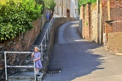 Young Girl posing for camera.