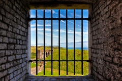 A window in Dover Castle, Dover, England.