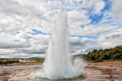 Strokkur Geysir in Iceland.