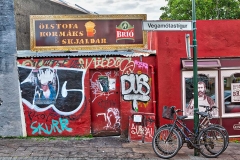 A bar in Reykjavik, Iceland.