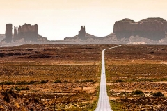 Monument Valley in Arizona.
