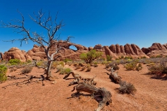 Skyline Arch in Arches National Park, Utah.