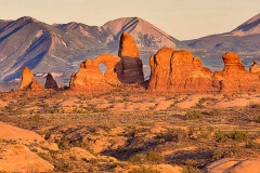 Turret Arch in Arches National Park, Utah.