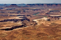 Grand View Point Overlook in Canyonlands National Park